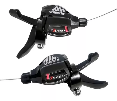 Alavanca de Câmbio Alumínio Rapid Fire 7V sem Manete Sunrun