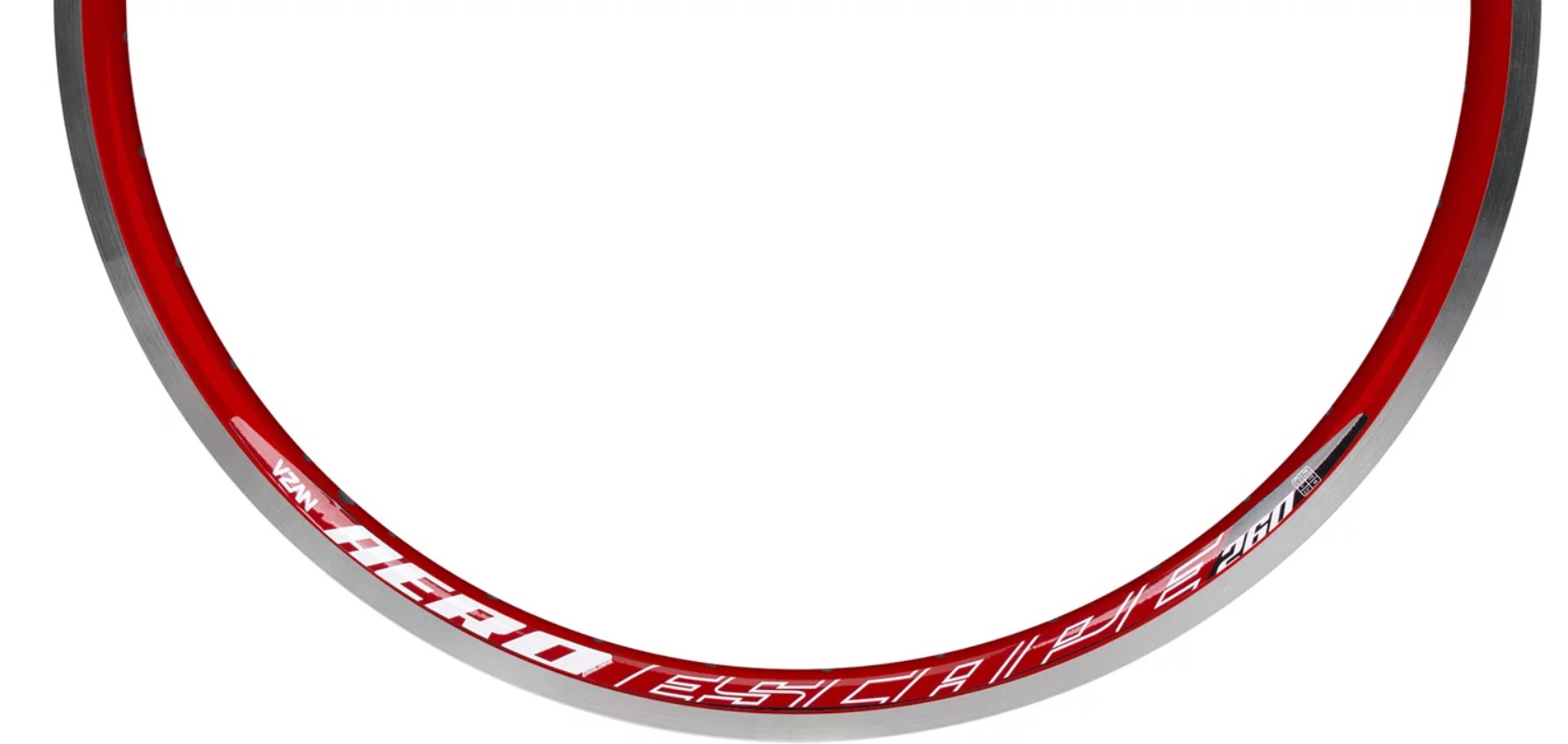 Aro 20 Aero 36 Furos Vermelho Vzan