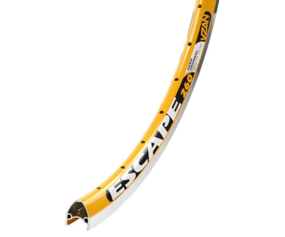 Aro 26 Aero 72 Furos Amarelo Vzan
