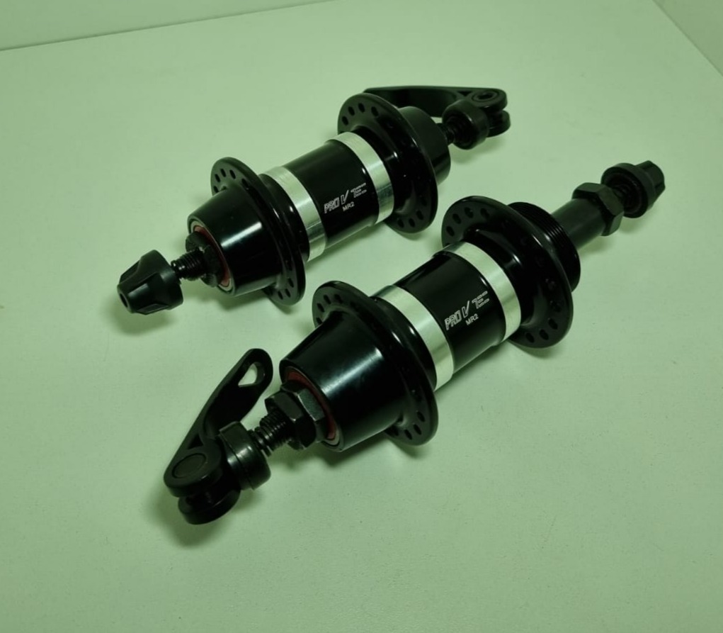 Cubo Dianteiro/Traseiro Alm.36 Furos Preto com Blocagem Imp