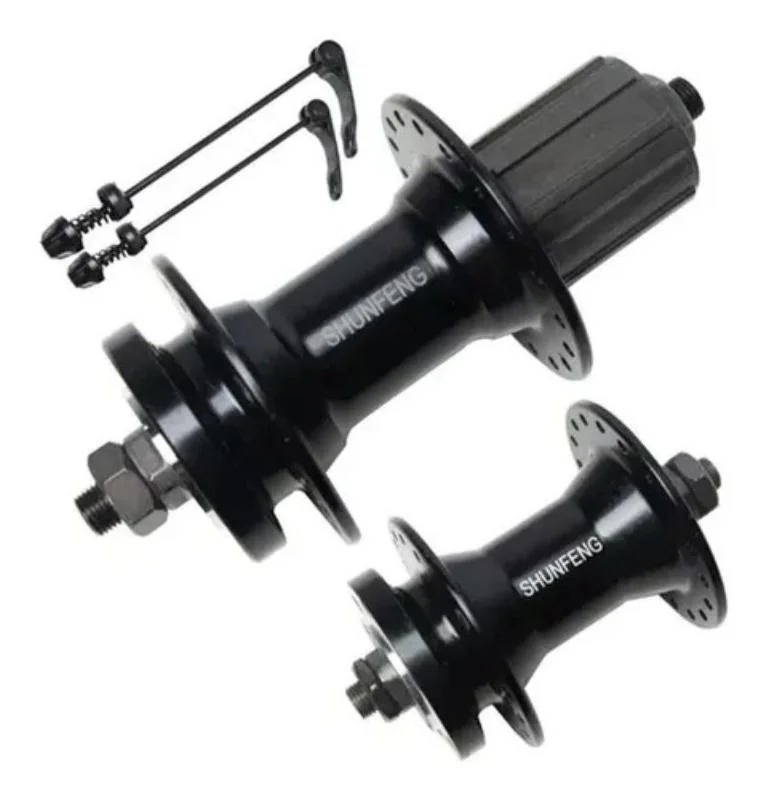 Cubo para Freio a Disco Dianteira/Traseira Alumínio K7 32 Furos Esfera Quando/Shunfeng