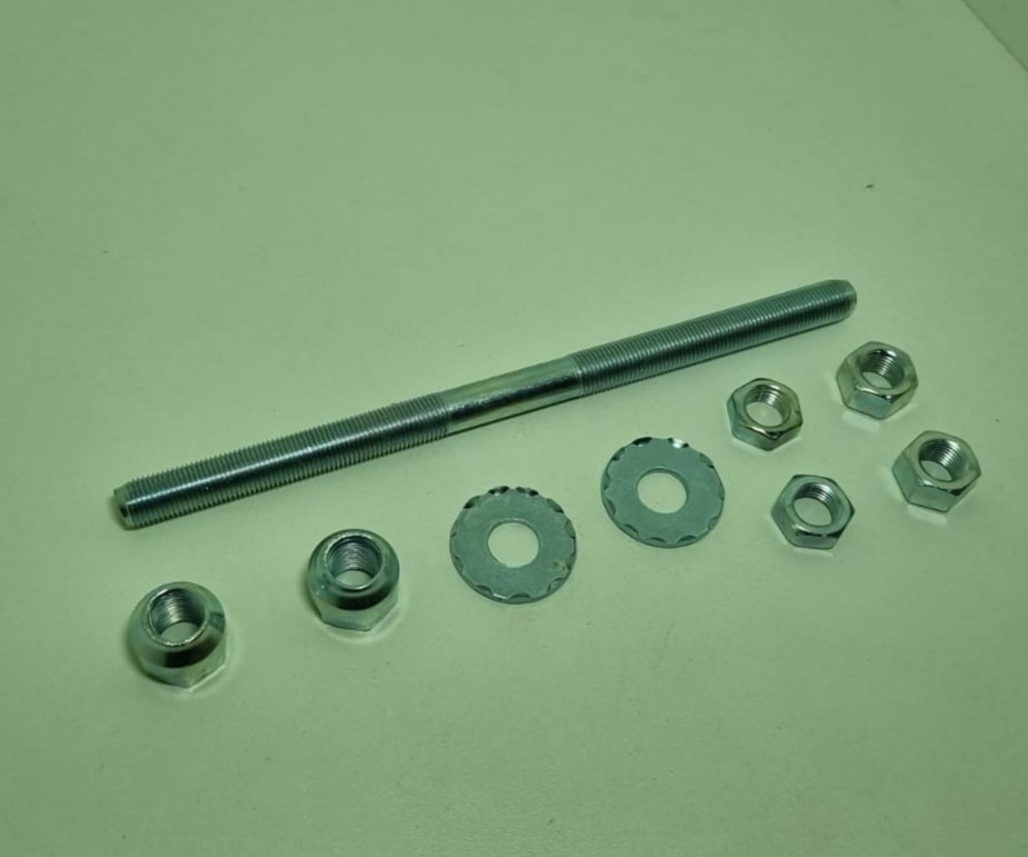 Eixo Traseiro 160 mm Completo Bike Fix