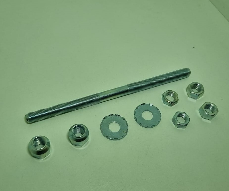 Eixo Traseiro 175 mm Completo Bike Fix
