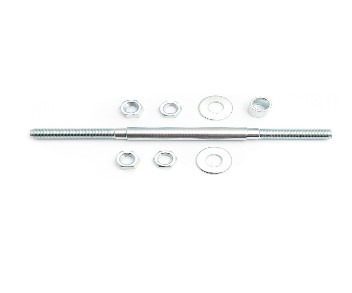 Eixo Traseiro Furado com Bateria. sem Rolamento 7,4 mm Vzan