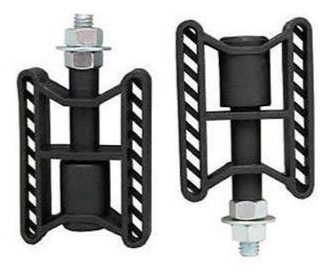 Pedal Nylon Infantil Totica Preto
