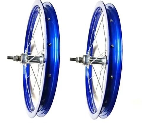 Roda 16 Alumínio Dianteira/Traseira Azul Rimaxx