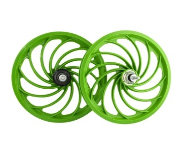 Roda 16 Nylon Dianteira/Traseira Verde Jks