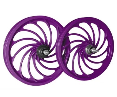Roda 16 Nylon Dianteira/Traseira Lilas Jks