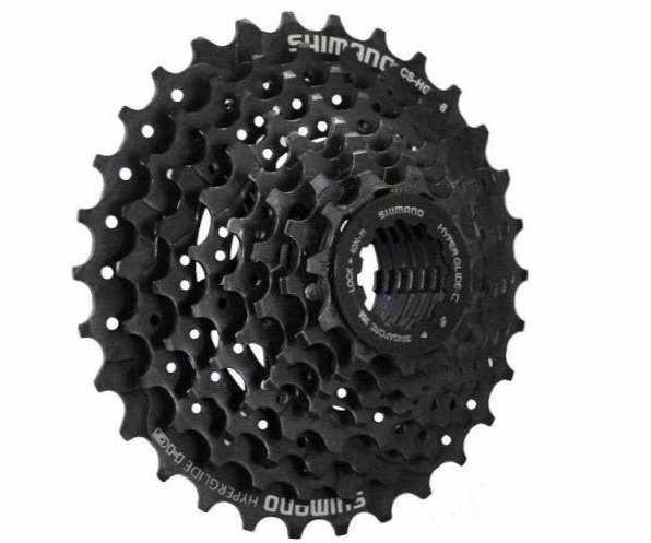 Roda Livre K7 - 8 Velocidades Hg 200 Preta 12/32 Shimano