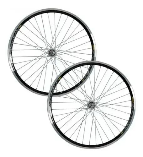 Roda 26 Dianteira/Traseira Aero Cubo Al Raio Fino