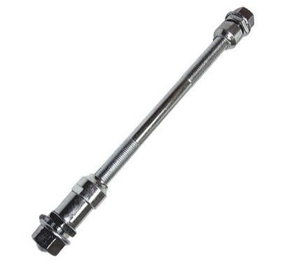 Eixo Traseiro 200 mm Cromado com Espacador NEK