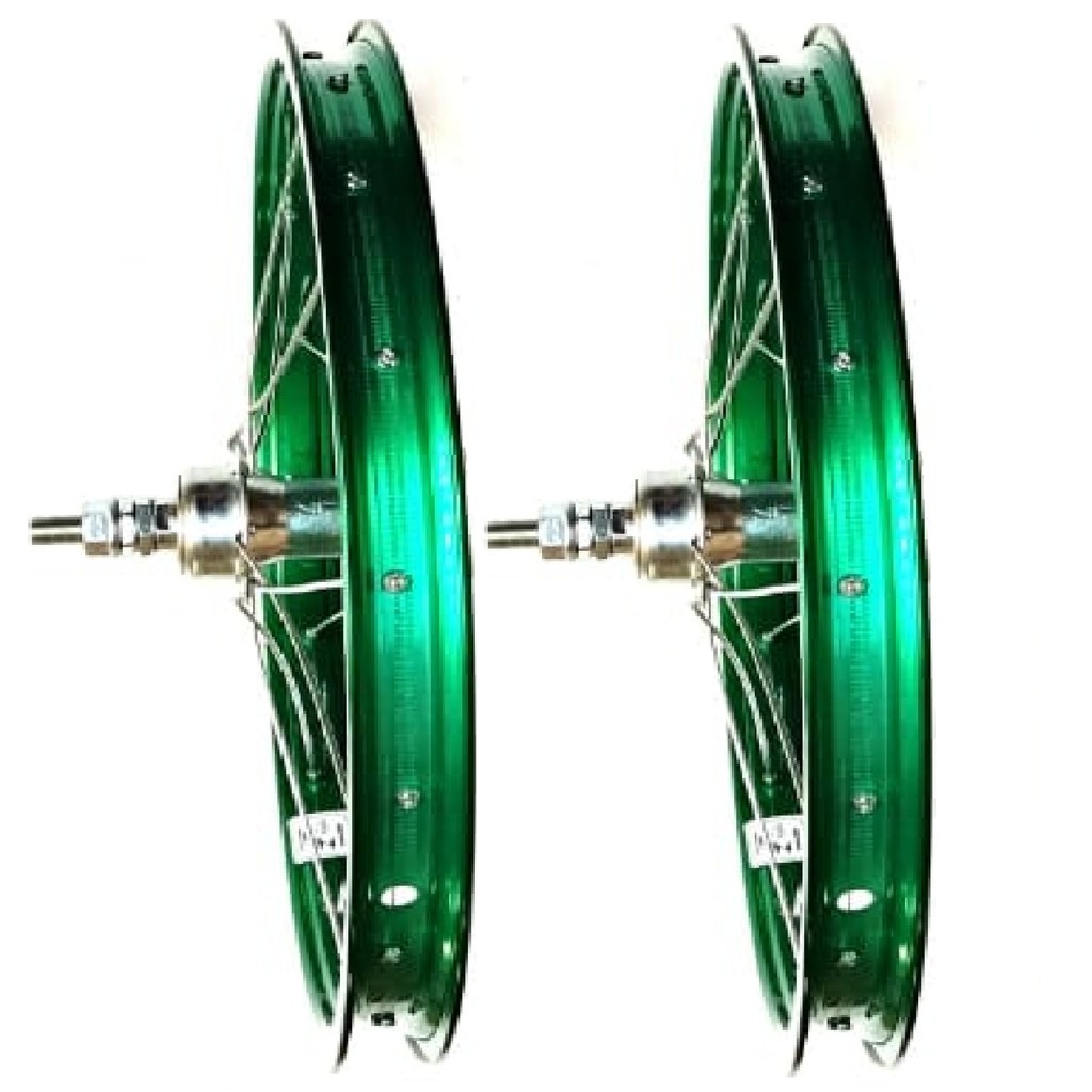 Roda 16 Alumínio Dianteira/Traseira Verde