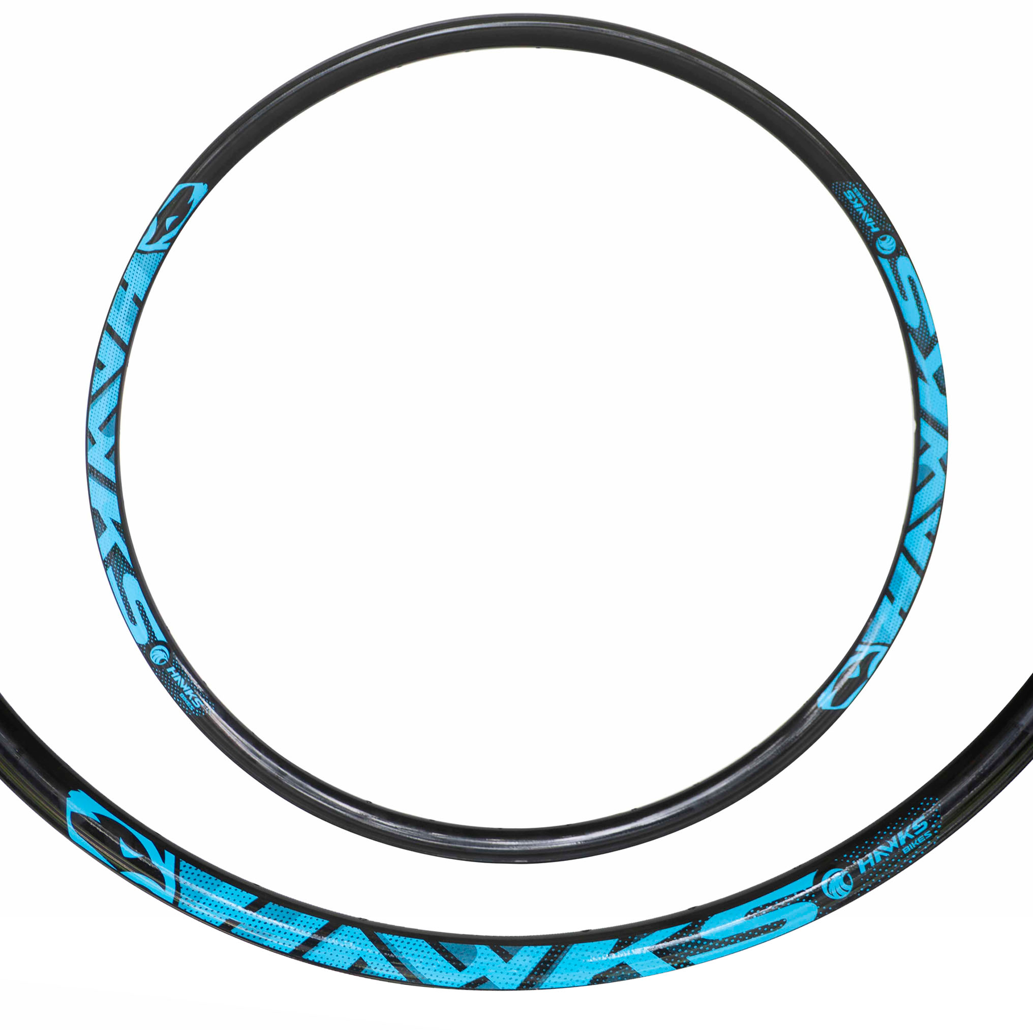 Aro 29 Aero Disco 36 Furos Preto Adesivo Azul KSW