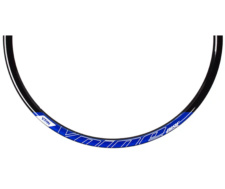 Aro 29 Aero Vnine 36 Furos Preto Adesivo Azul Disco Vzan