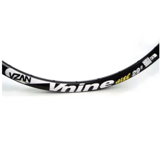 Aro 29 Aero Vnine 36 Furos Preto Adesivo Preto Disco Vzan