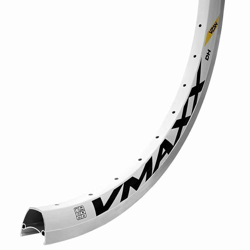 Aro 26x1.1/2.2 Vmaxx 36 Furos com CNC Branco Vzan