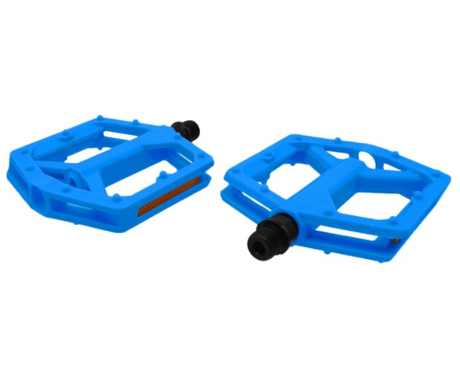 Pedal Nylon Plataforma Inglês com Esferas Azul Paco
